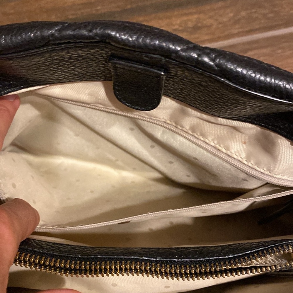 Kate Spade Black and gold Sedgwick‎ Place Phoebe quilted leather tote - Picture 8 of 11